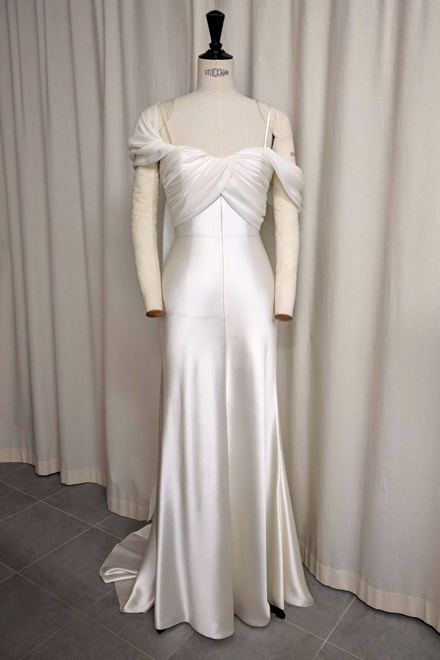 robe de mariée sur mesure paris style glamour hollywood